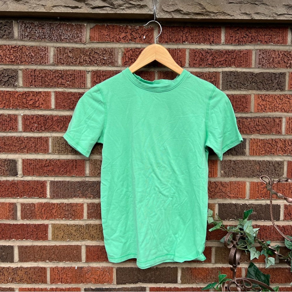 All in Motion Kid’s Boy’s Light Green Short Sleeve Tee Shirt